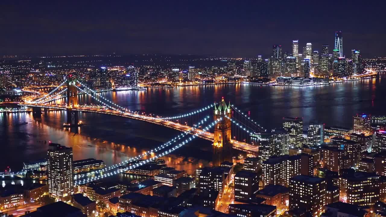 Aerial city view